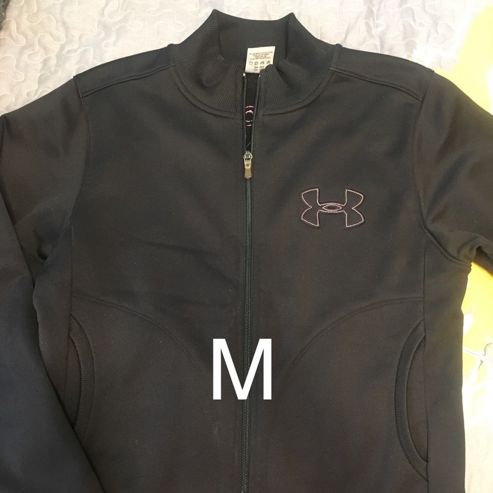 Size medium black Under Armour jacket